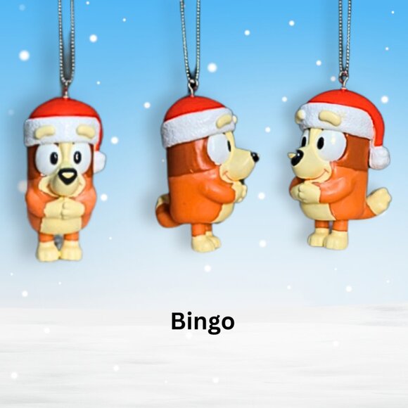 Bluey Christmas Tree Ornaments Kids Decorations, Bluey Family Decor Kurt Adler - Picture 5 of 7